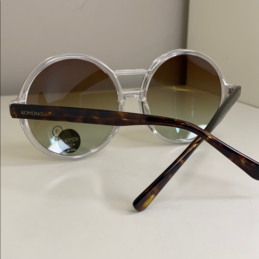 Komono Sunglasses Coco Clear New round oversized - Picture 9 of 16